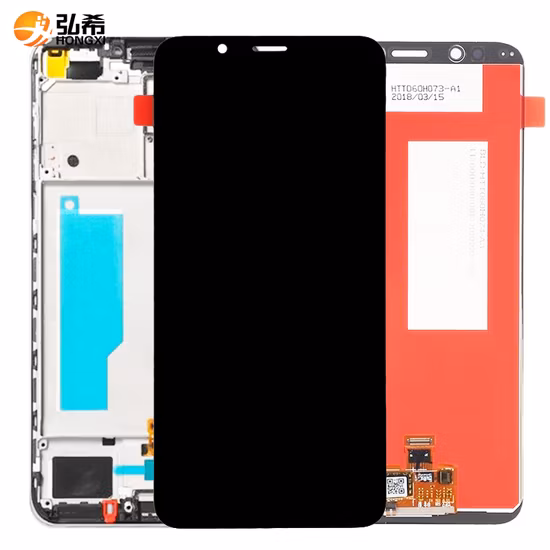 Piezas completas de los accesorios de los LCD móviles del digitizador de Huawei Y7 2018 de la exhibición de pantalla táctil del LCD del teléfono móvil